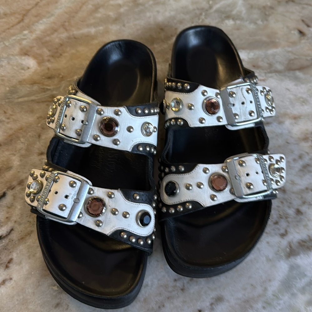 BIRKENSTOCK x Heidi Klum Collaboration. RARE JEWELED ARIZONA